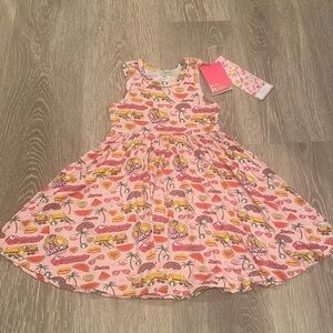 NWT Posh Peanut x Barbie twirl dress